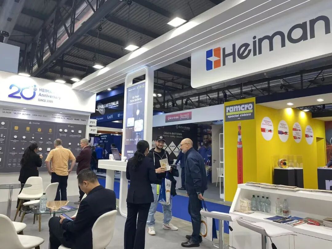 Heiman Technology Shines at Europe's Top Security Exhibition in Milan